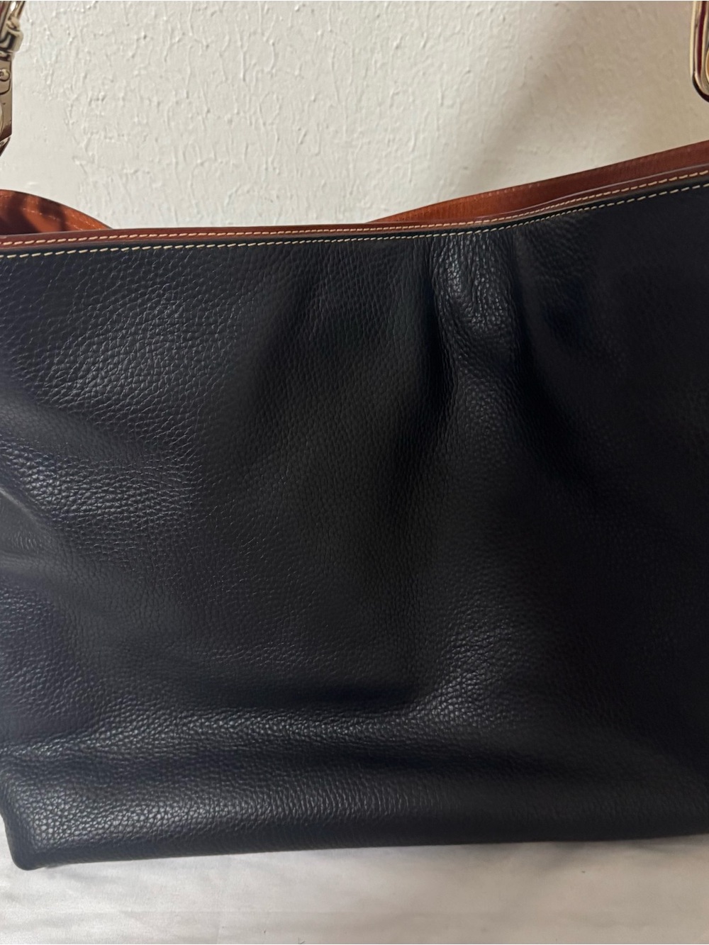 Dooney & Bourke Women’s Pebble Grain Sac Excellent Business Casual Wide Strap - Picture 8 of 14